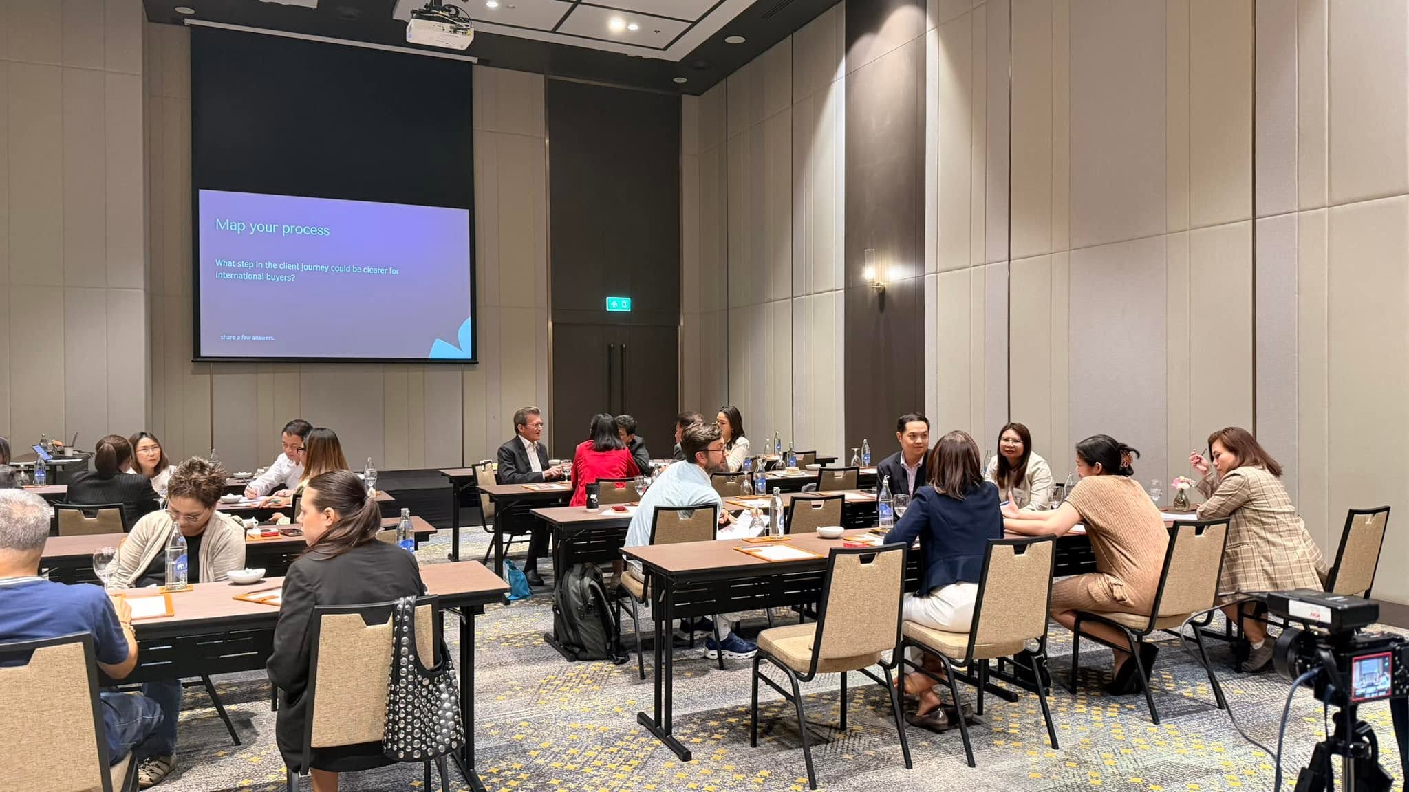 KW Thailand agents taking part in a professional workshop